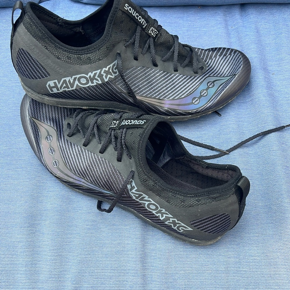 Saucony Havok XC Black Athletic Shoes-Size 13 Men’s